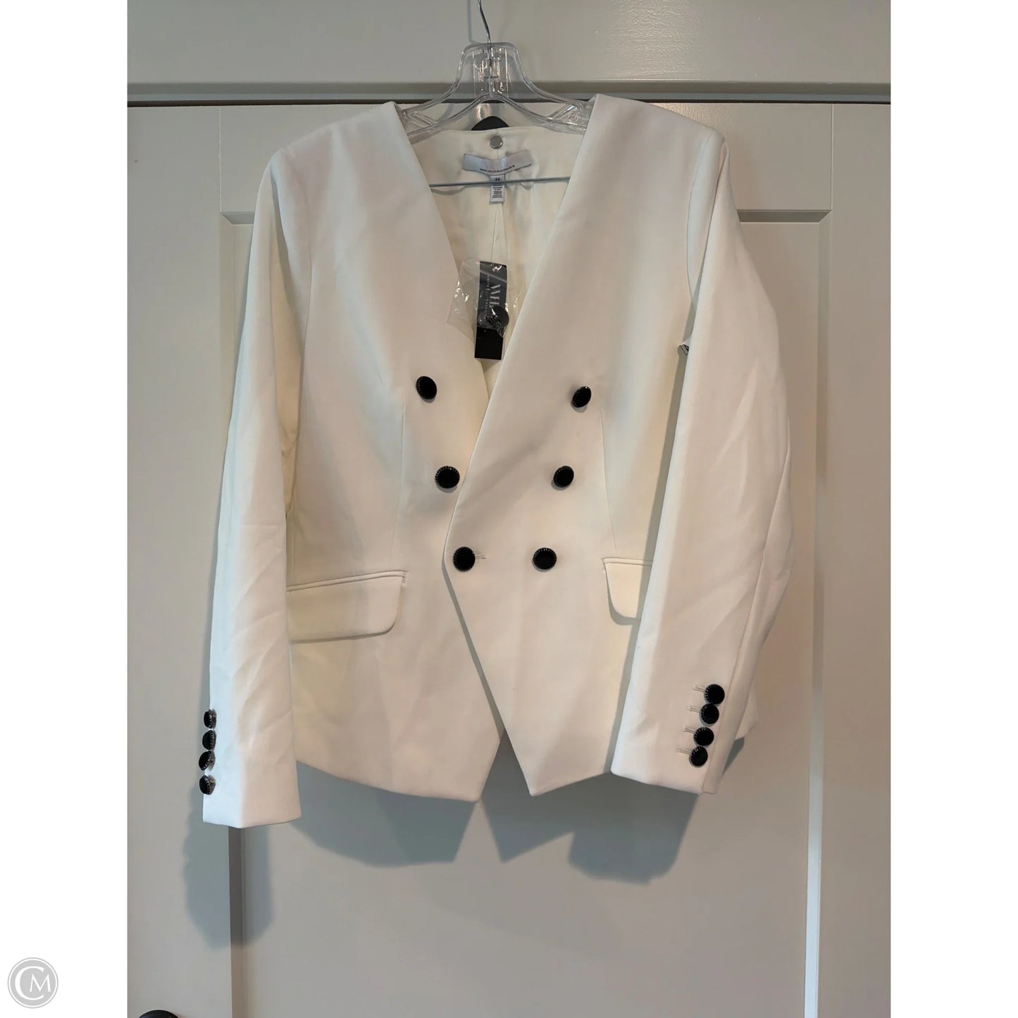 Blazer By White House Black Market In White, Size: 14