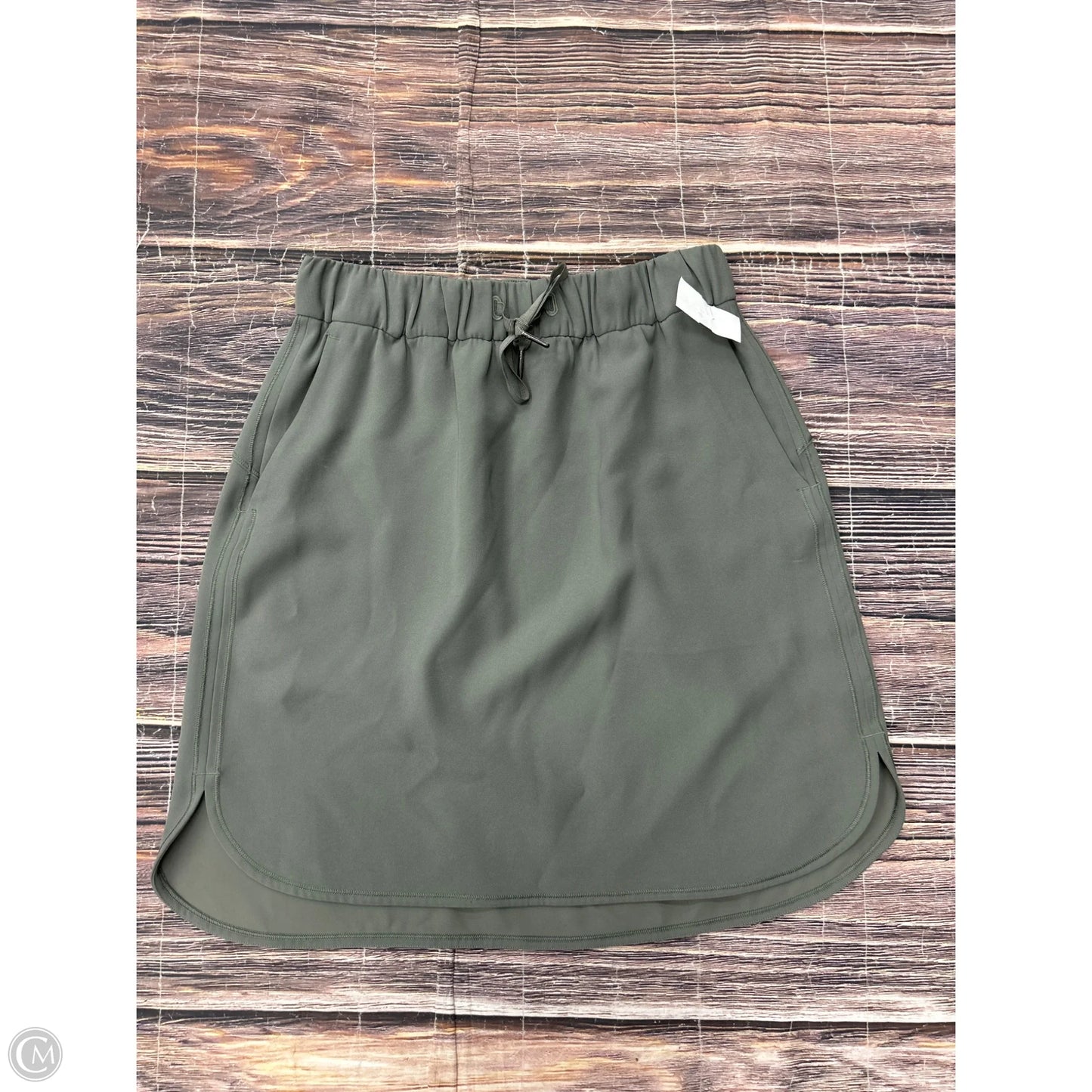 Athletic Skirt By Lululemon In Green, Size: 8
