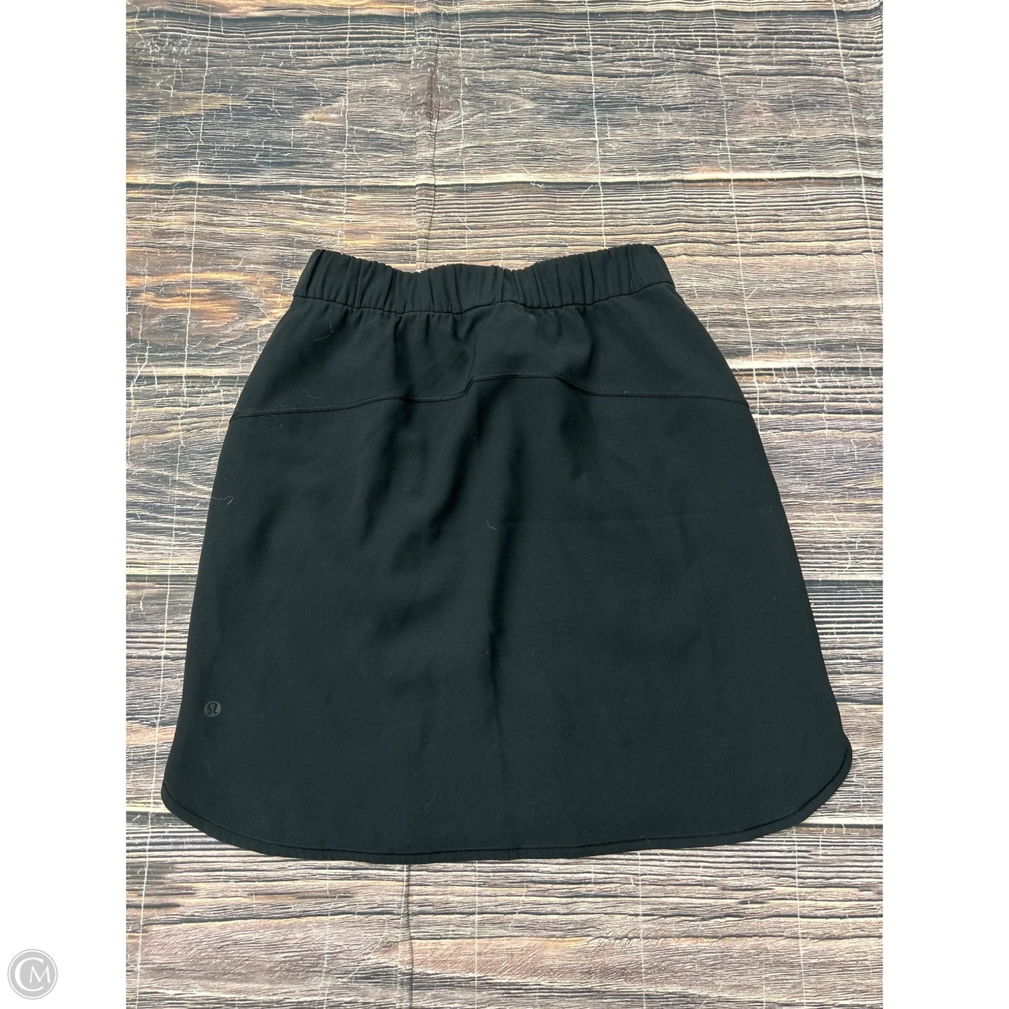 Athletic Skirt By Lululemon In Black, Size: 8