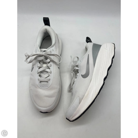 Shoes Athletic By Nike In White, Size: 8.5