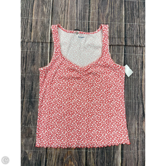 Tank Top By Old Navy In Red, Size: Xl
