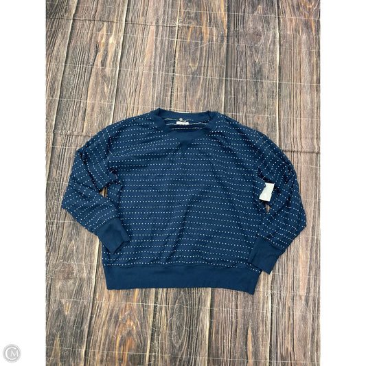 Top Long Sleeve By Maurices In Blue, Size: Xl
