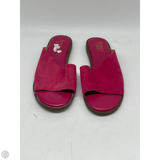 Sandals Flats By Franco Sarto In Pink, Size: 7