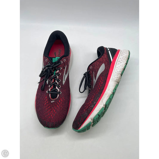 Shoes Athletic By Brooks In Red, Size: 12