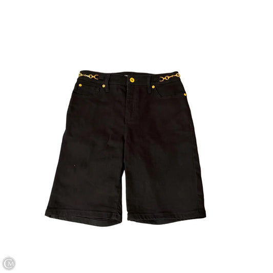 Shorts By Inc In Black Denim, Size: 8