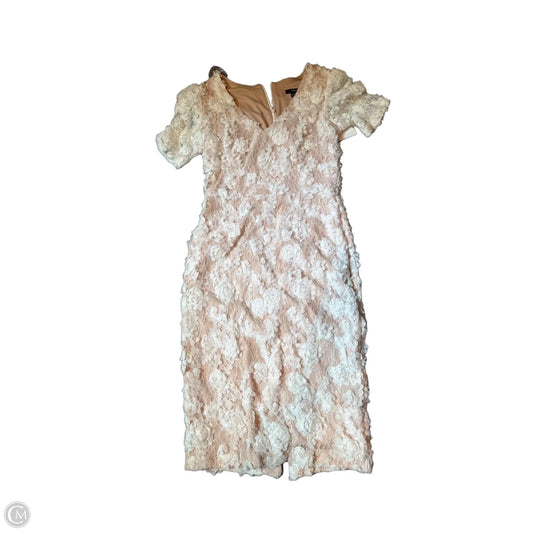 Dress Casual Midi By Aqua In White, Size: 8