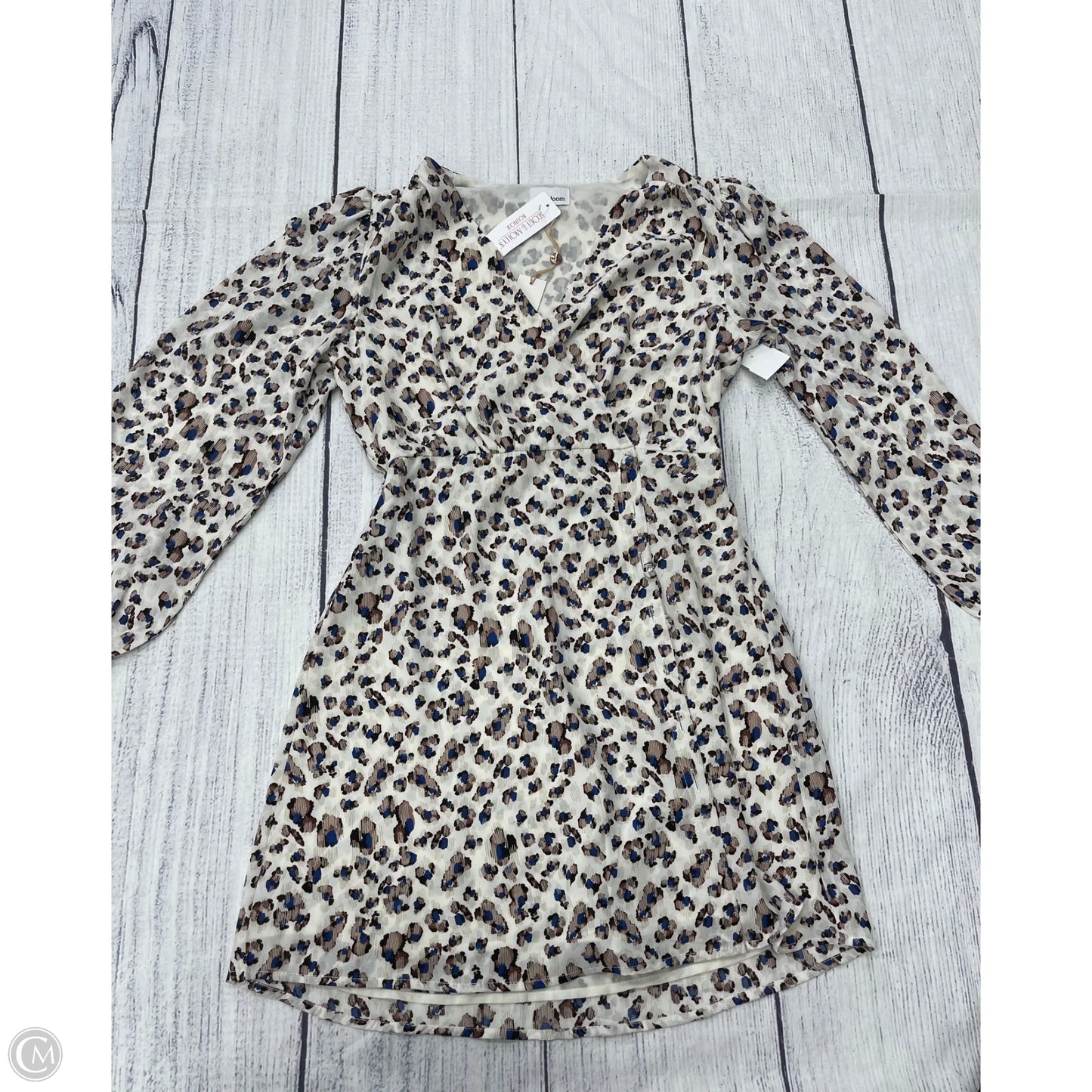 Dress Casual Short By Heartloom In Cream, Size: S