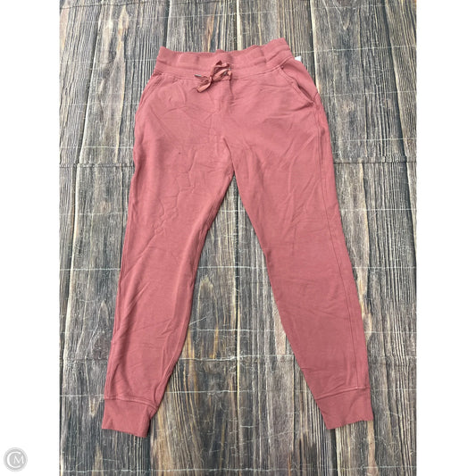 Athletic Pants By Lululemon In Pink, Size: 6