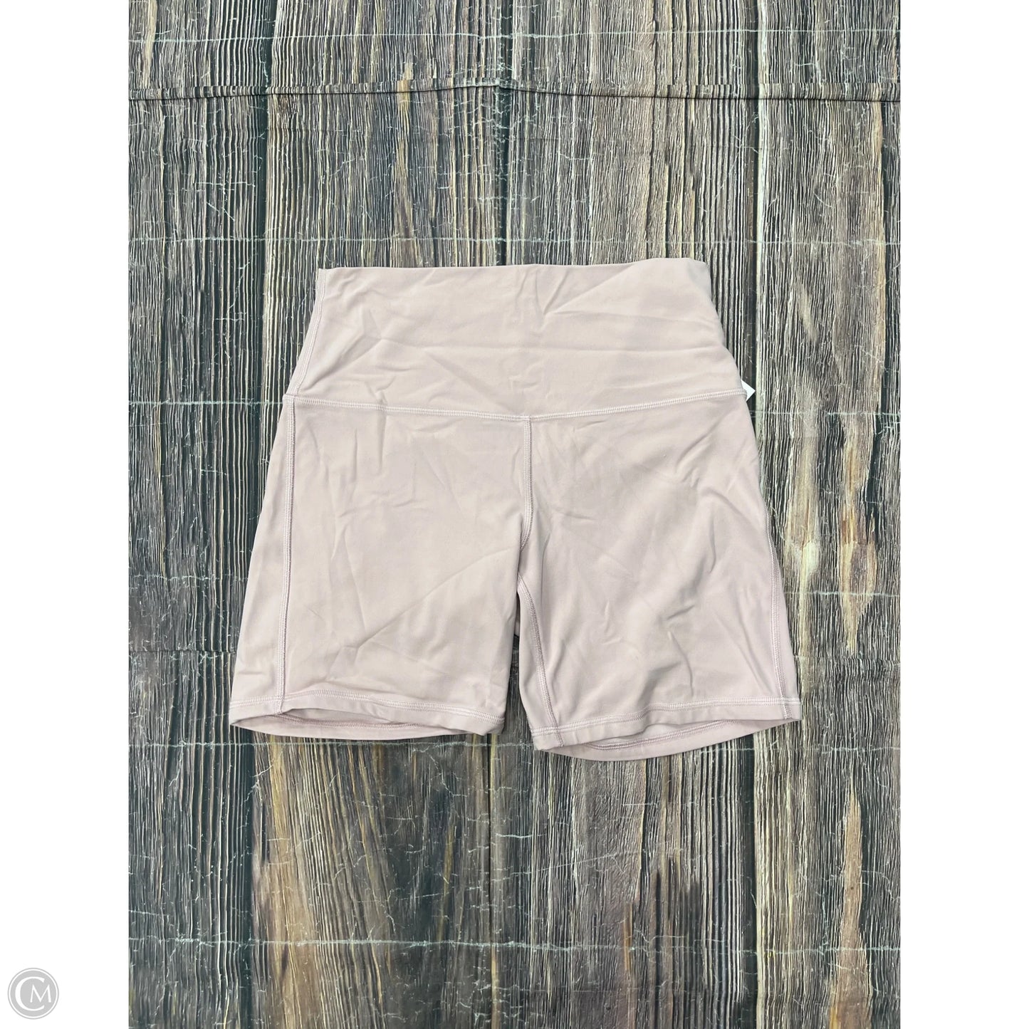 Athletic Shorts By Lululemon In Pink, Size: 8