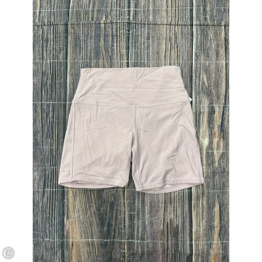 Athletic Shorts By Lululemon In Pink, Size: 8