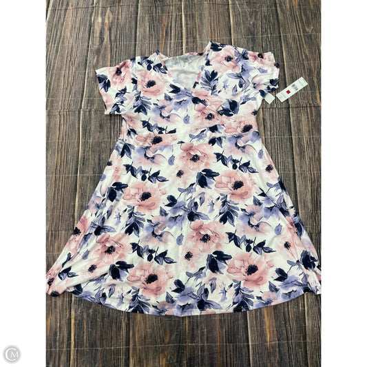 Dress Casual Maxi By Just Be In Pink, Size: 2x