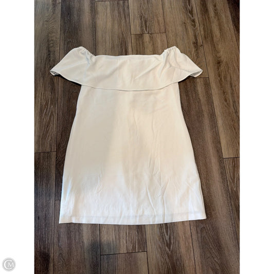Dress Casual Midi By Clothes Mentor In White, Size: L