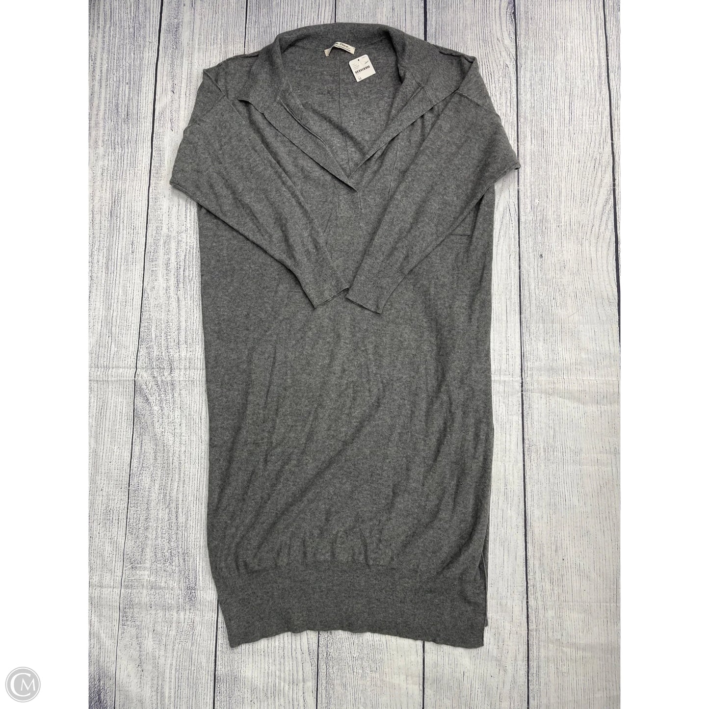 Dress Sweater By We The Free In Grey, Size: M