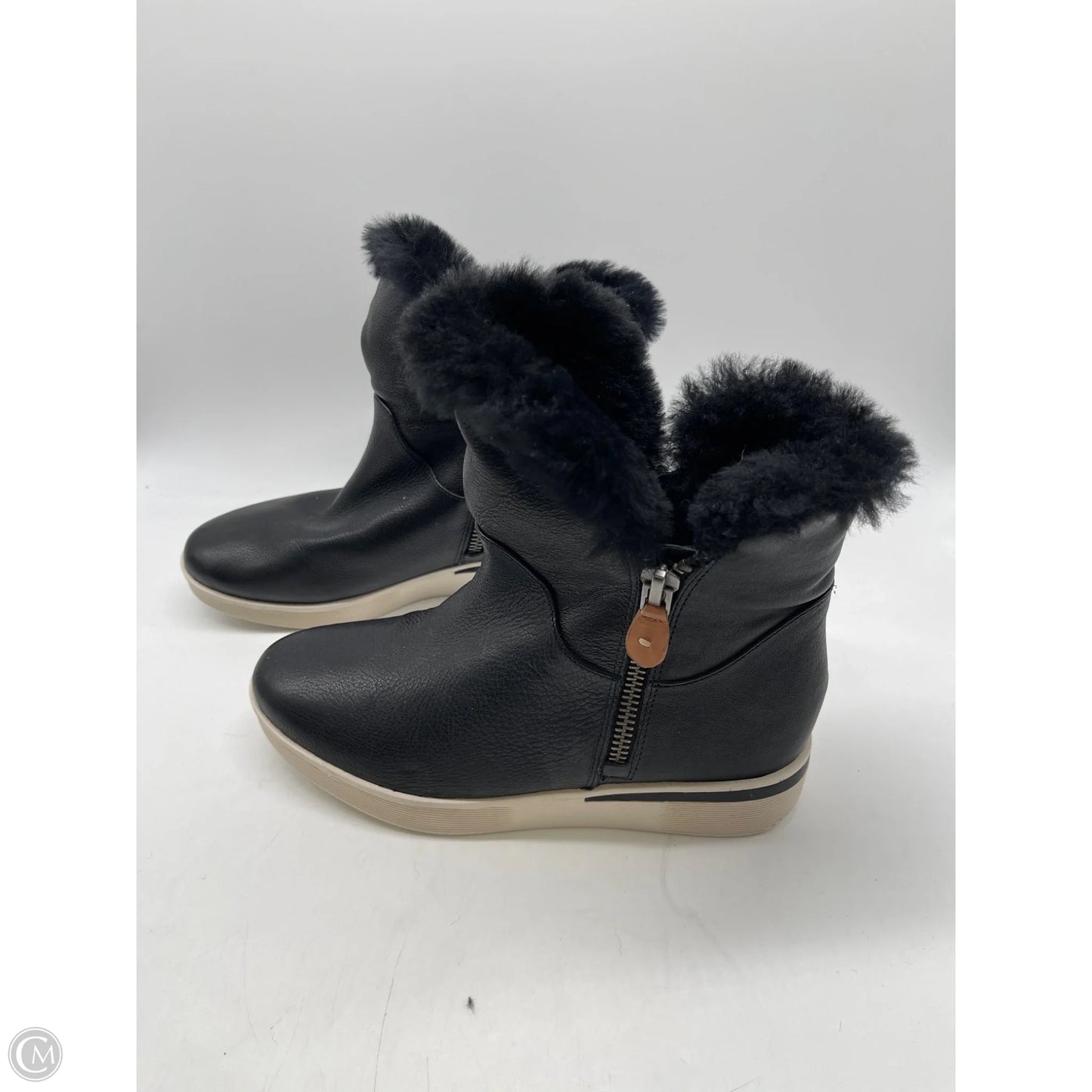 Boots Ankle Flats By Kenneth Cole In Black, Size: 8