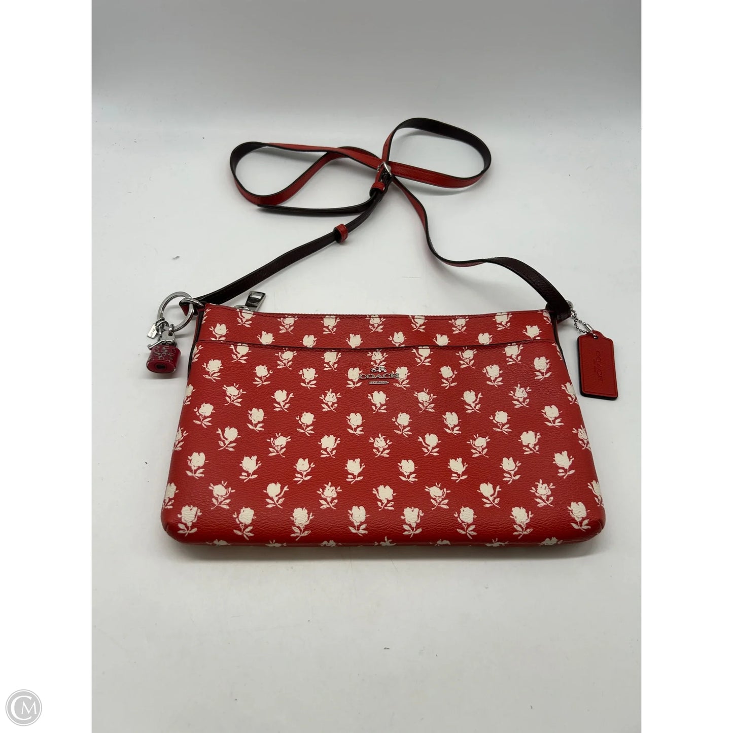 Crossbody Designer By Coach, Size: Medium