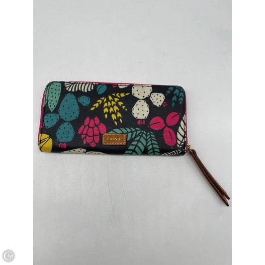 Wallet By Fossil, Size: Large