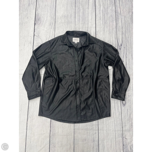 Jacket Other By Velvet By Graham & Spencer In Black, Size: L