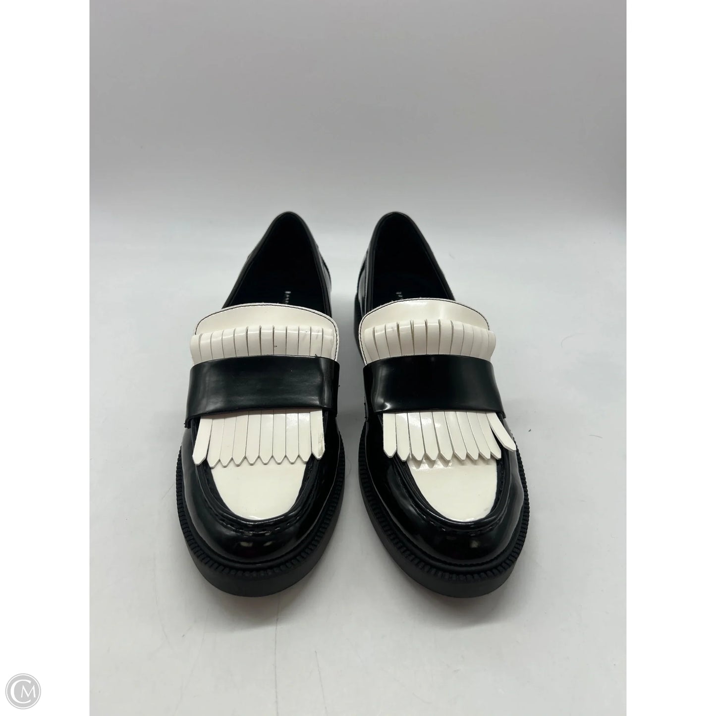 Shoes Flats By Marc Fisher In Black & White, Size: 8