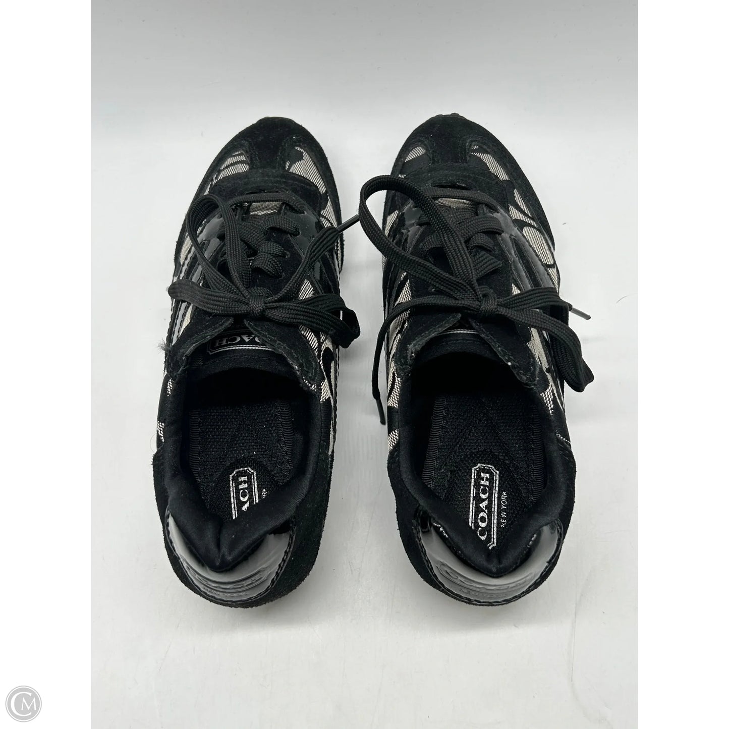 Shoes Designer By Coach In Black, Size: 6