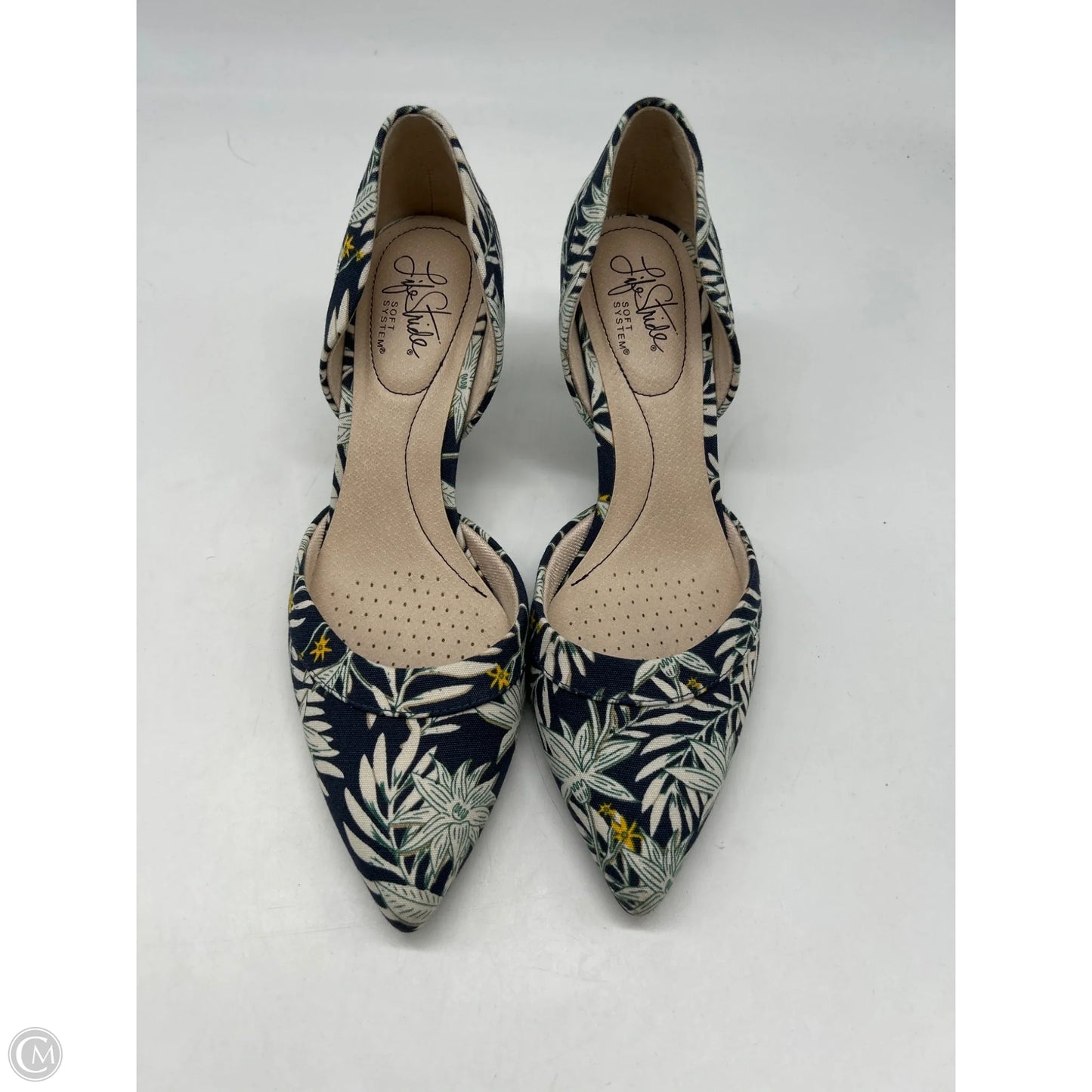 Shoes Heels Kitten By Life Stride In Blue, Size: 8