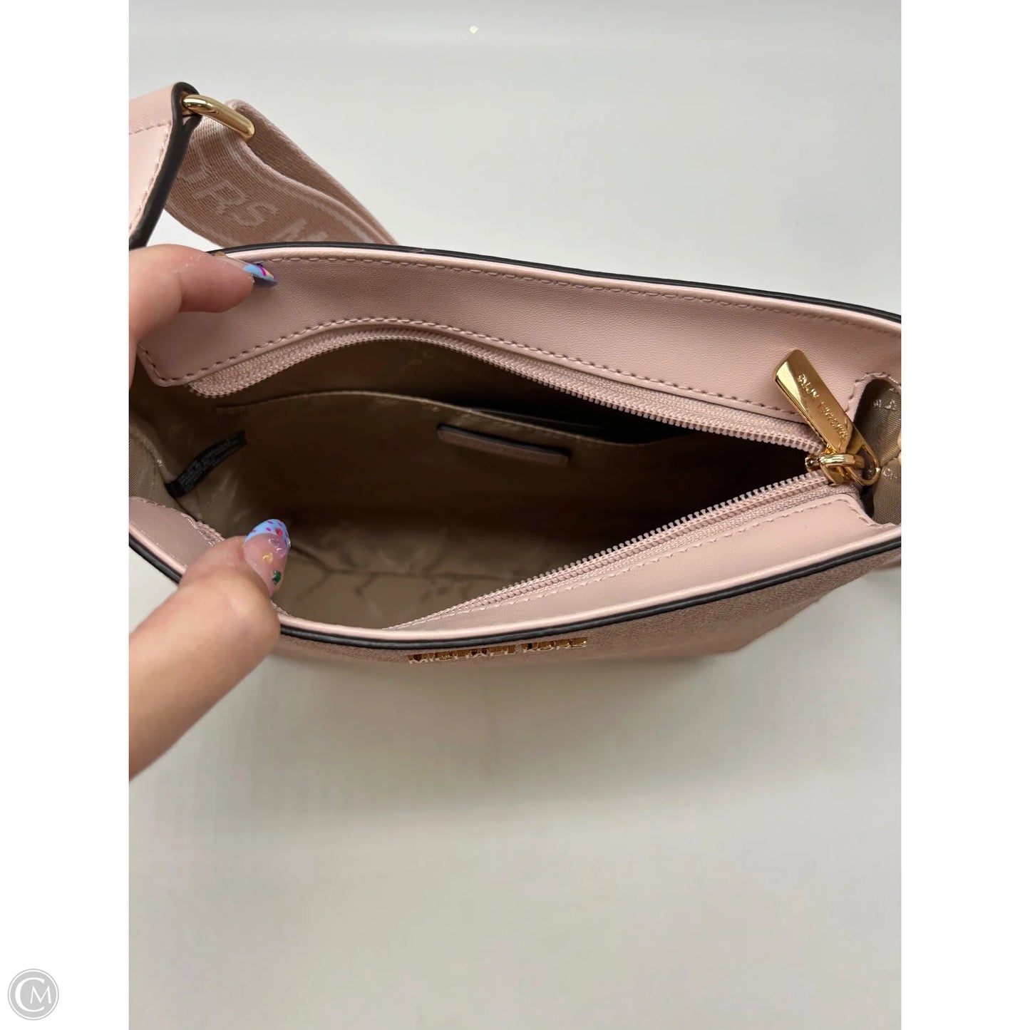 Crossbody Designer By Michael Kors, Size: Medium