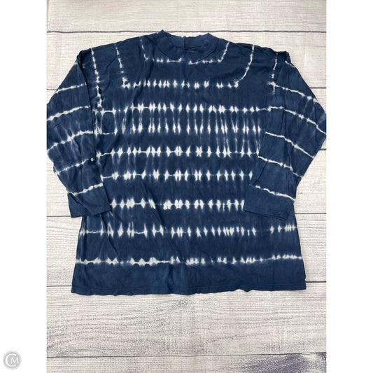Top Long Sleeve By We The Free In Blue, Size: Xl