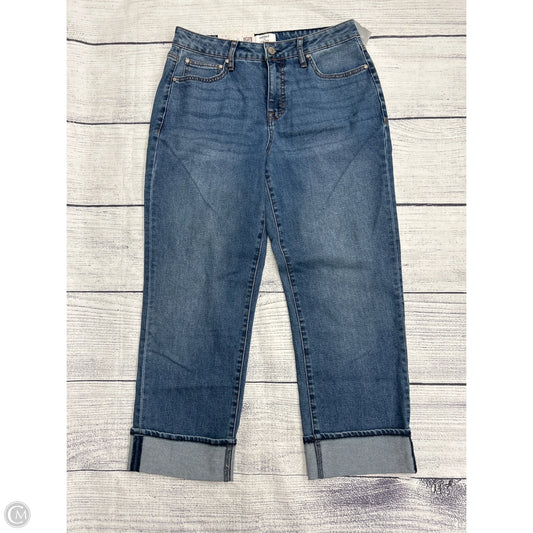Jeans Wide Leg By Clothes Mentor In Blue Denim, Size: 8