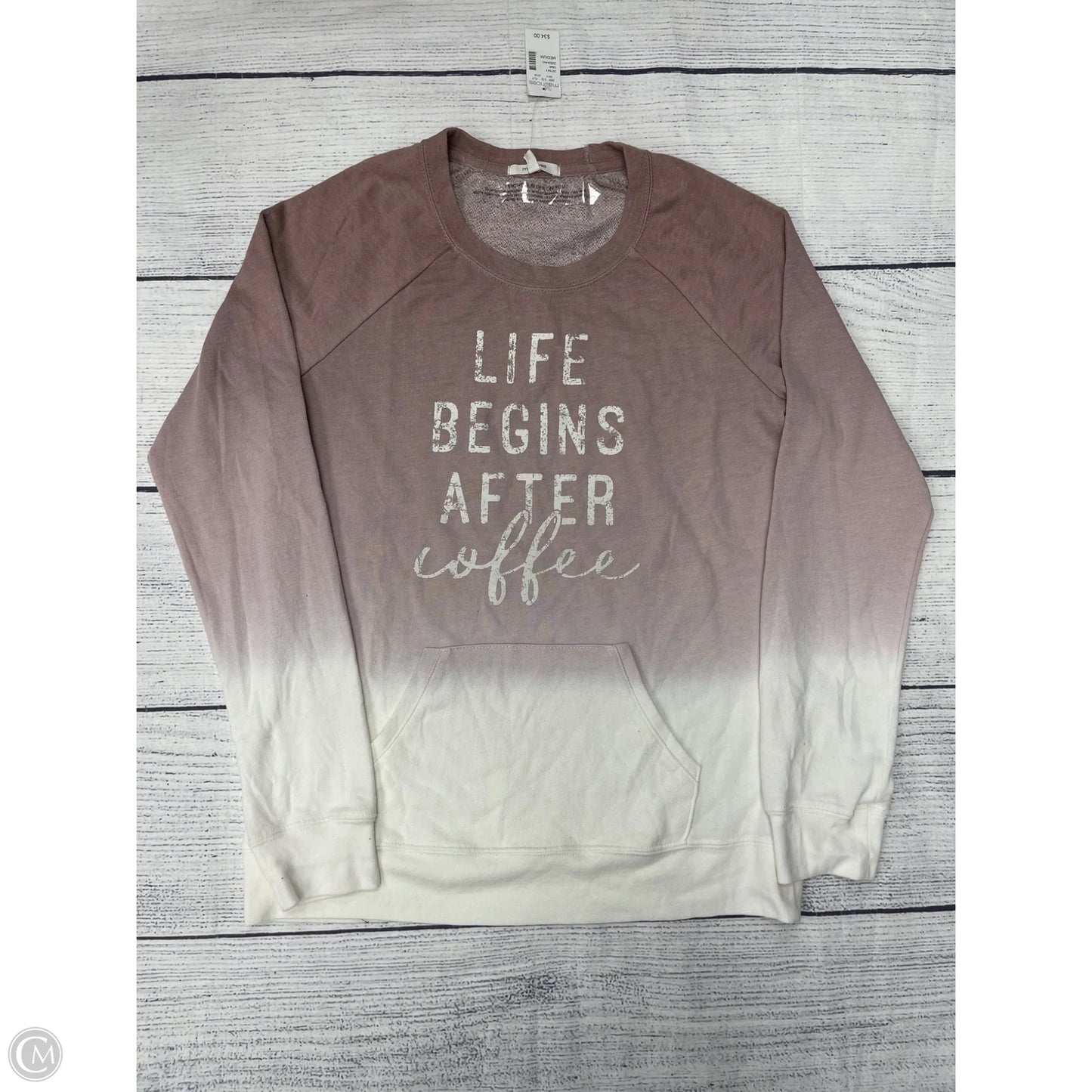 Top Long Sleeve By Maurices In Purple, Size: M