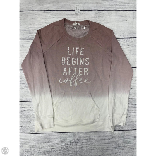 Top Long Sleeve By Maurices In Purple, Size: M