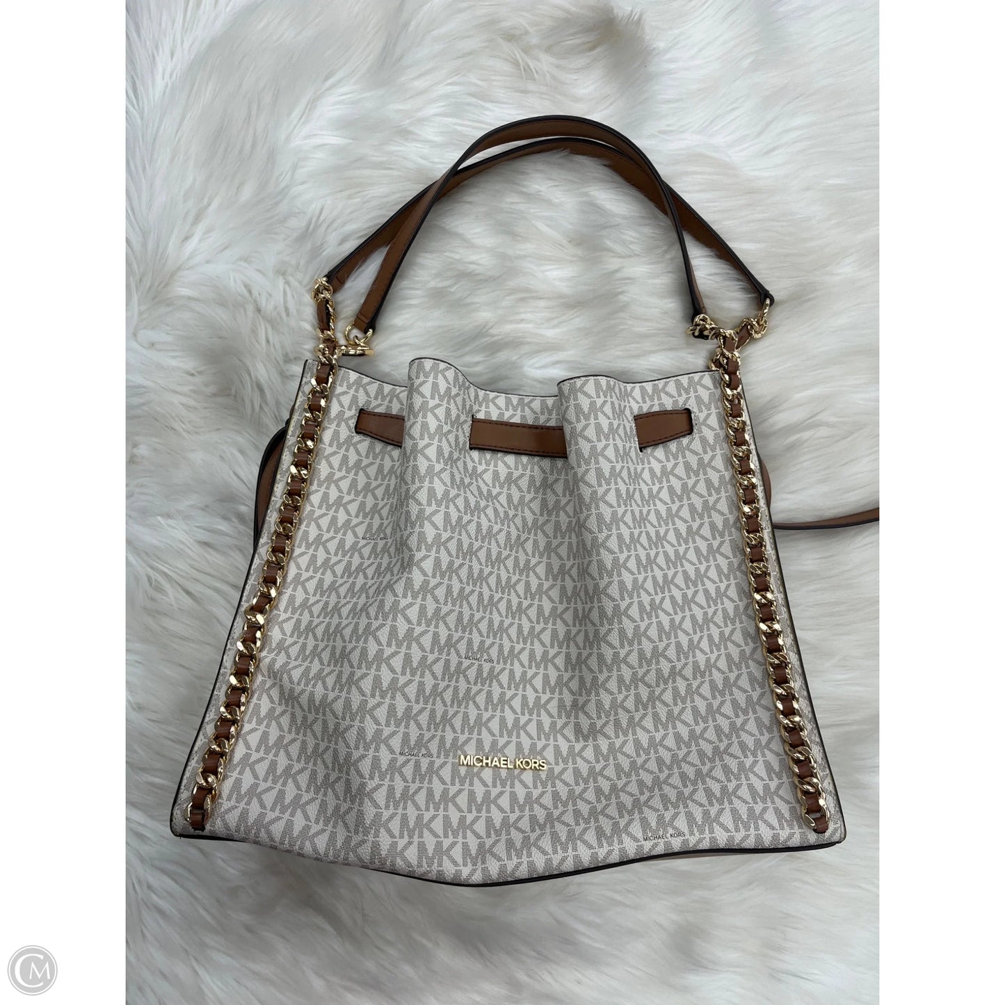 Handbag Designer By Michael Kors, Size: Medium