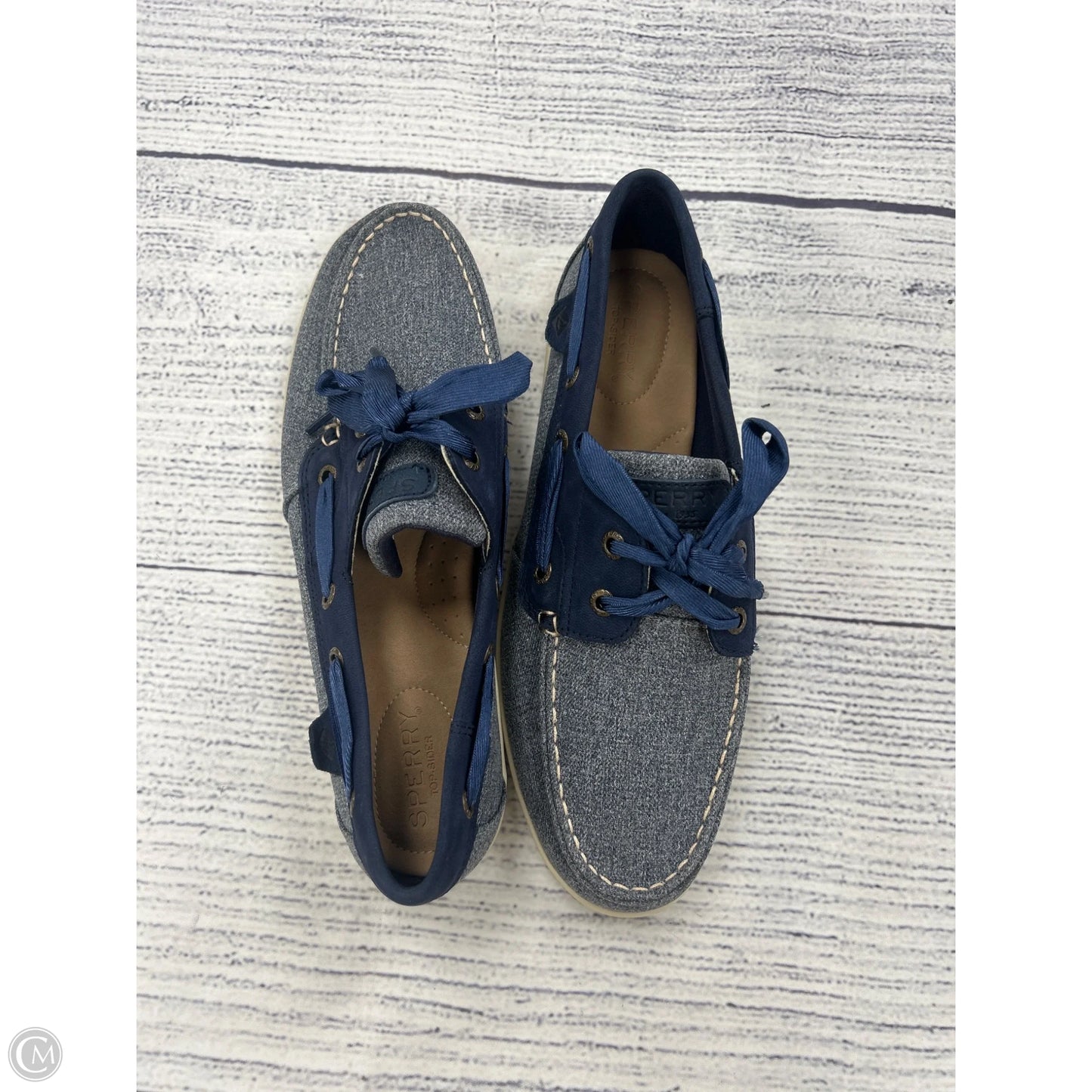 Shoes Flats By Sperry In Blue, Size: 8.5