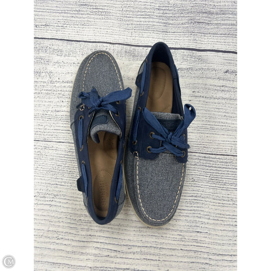 Shoes Flats By Sperry In Blue, Size: 8.5