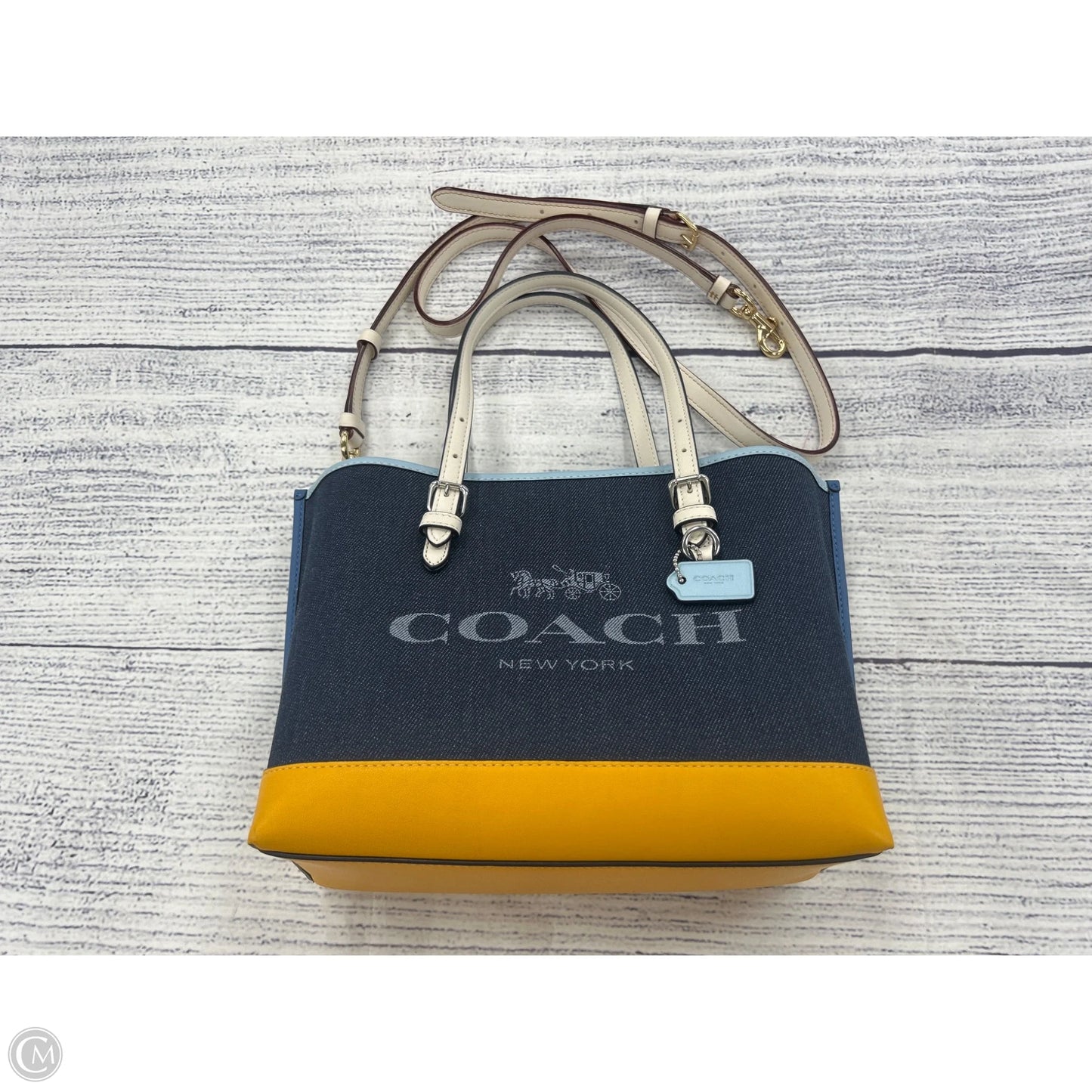 Crossbody Designer By Coach, Size: Small