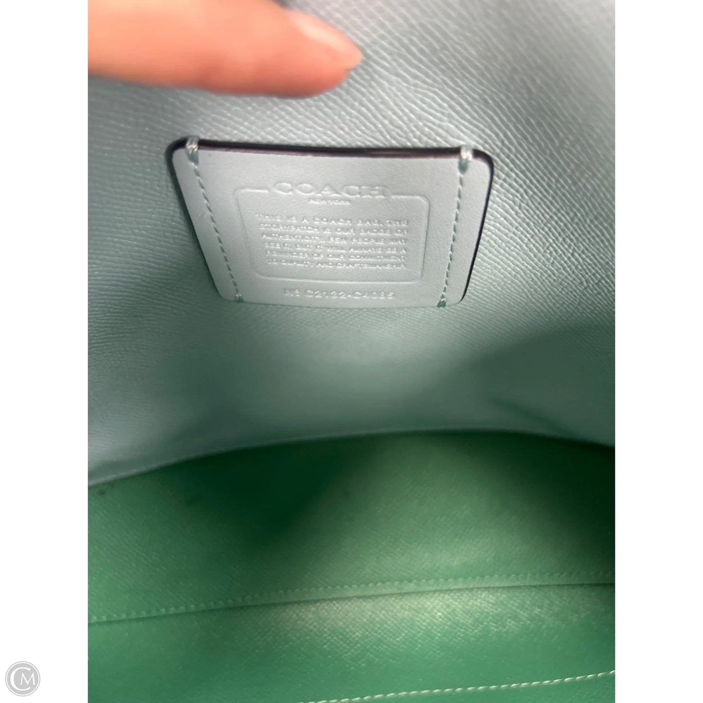 Crossbody Designer By Coach, Size: Small