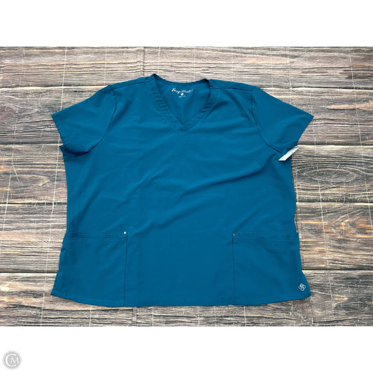 Top Short Sleeve By Clothes Mentor In Teal, Size: 3x
