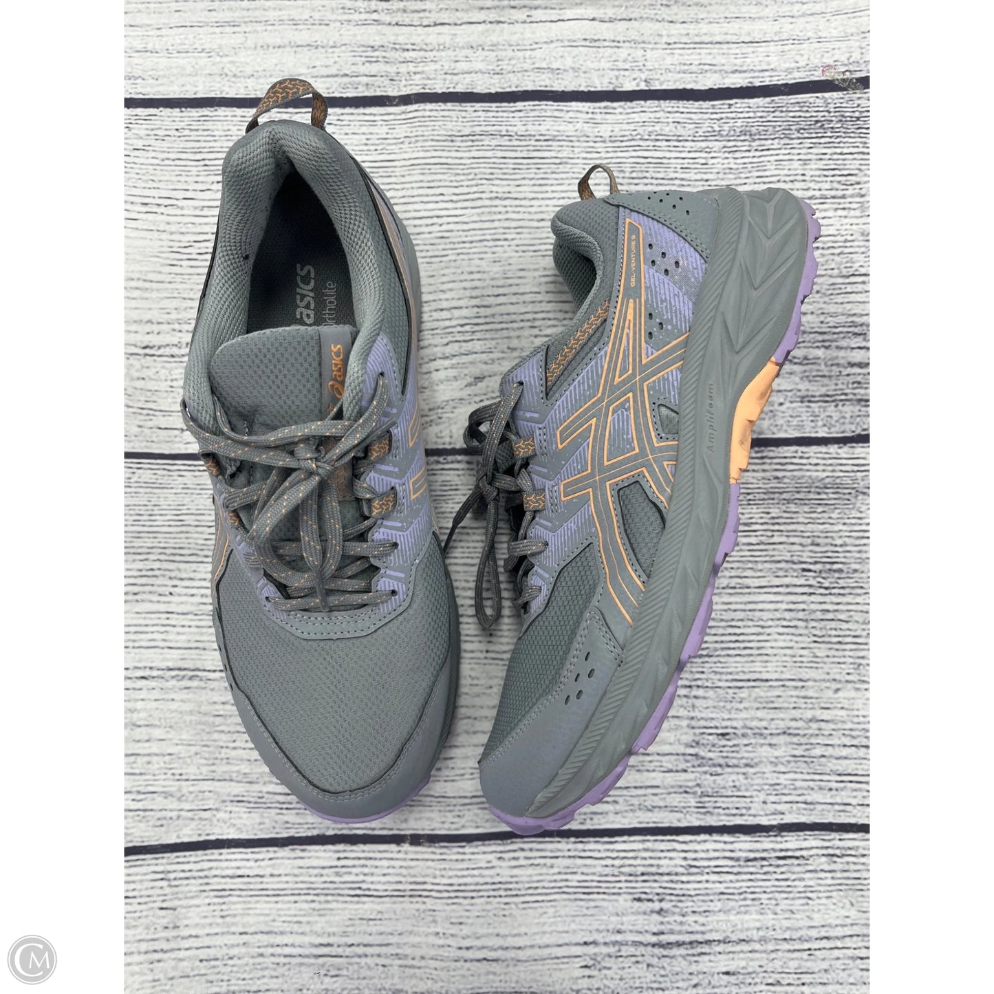 Shoes Athletic By Asics In Grey, Size: 11.5