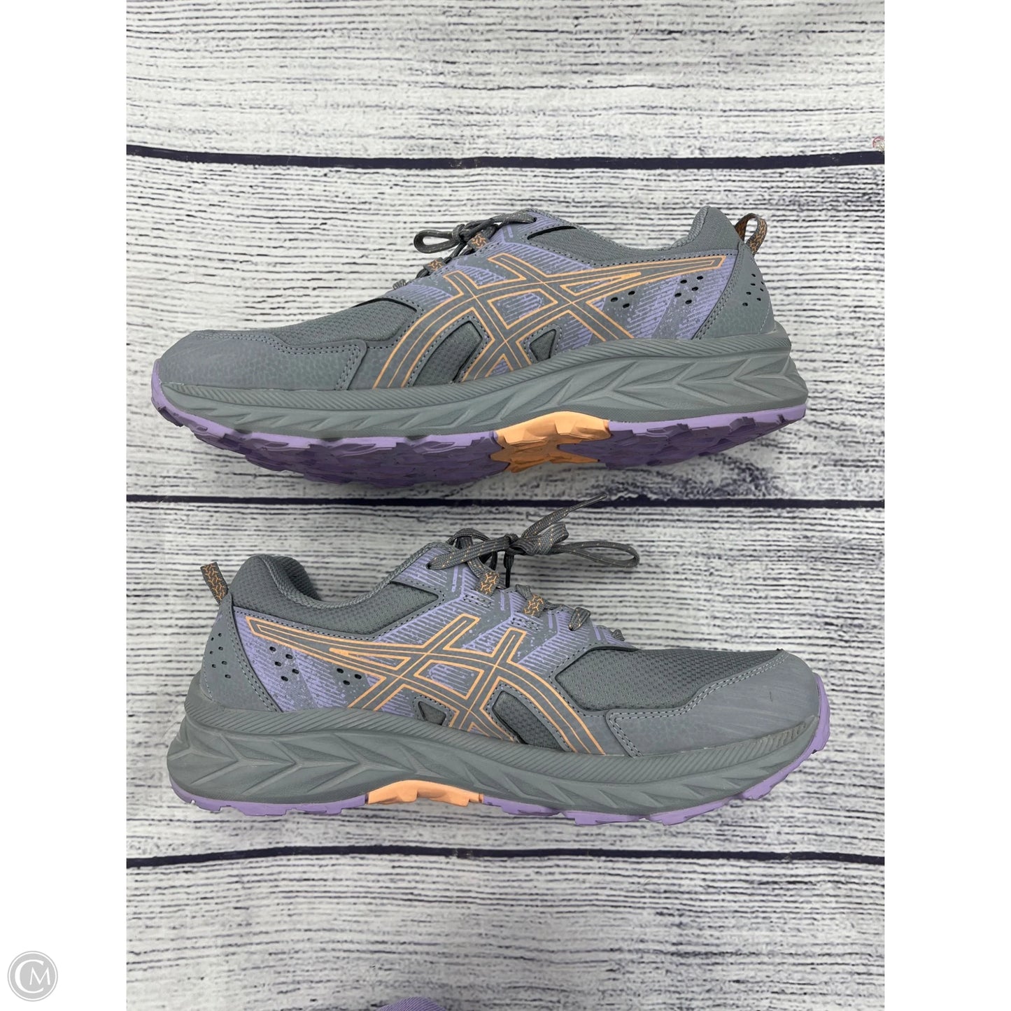 Shoes Athletic By Asics In Grey, Size: 11.5