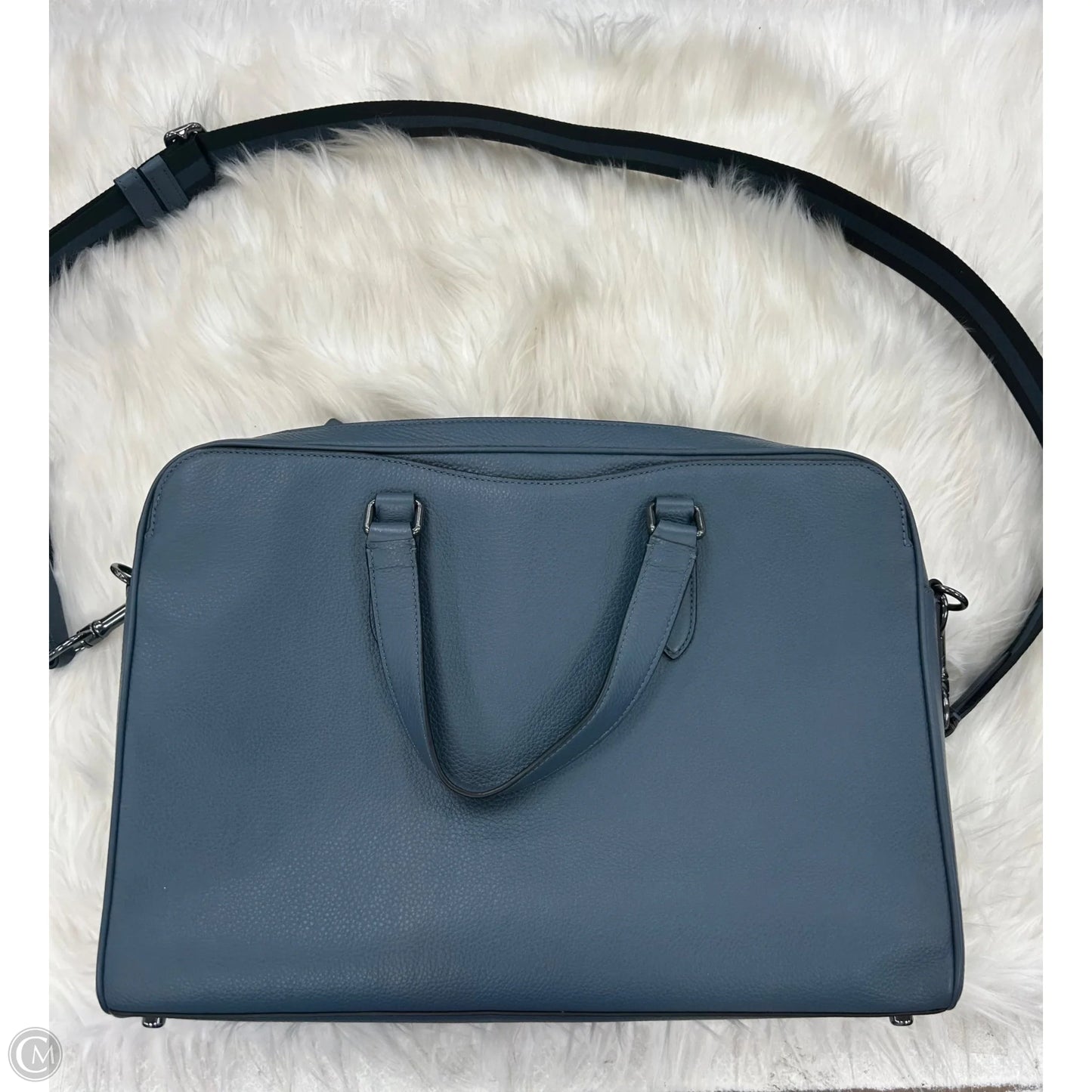 Laptop Bag Designer By Coach, Size: Large