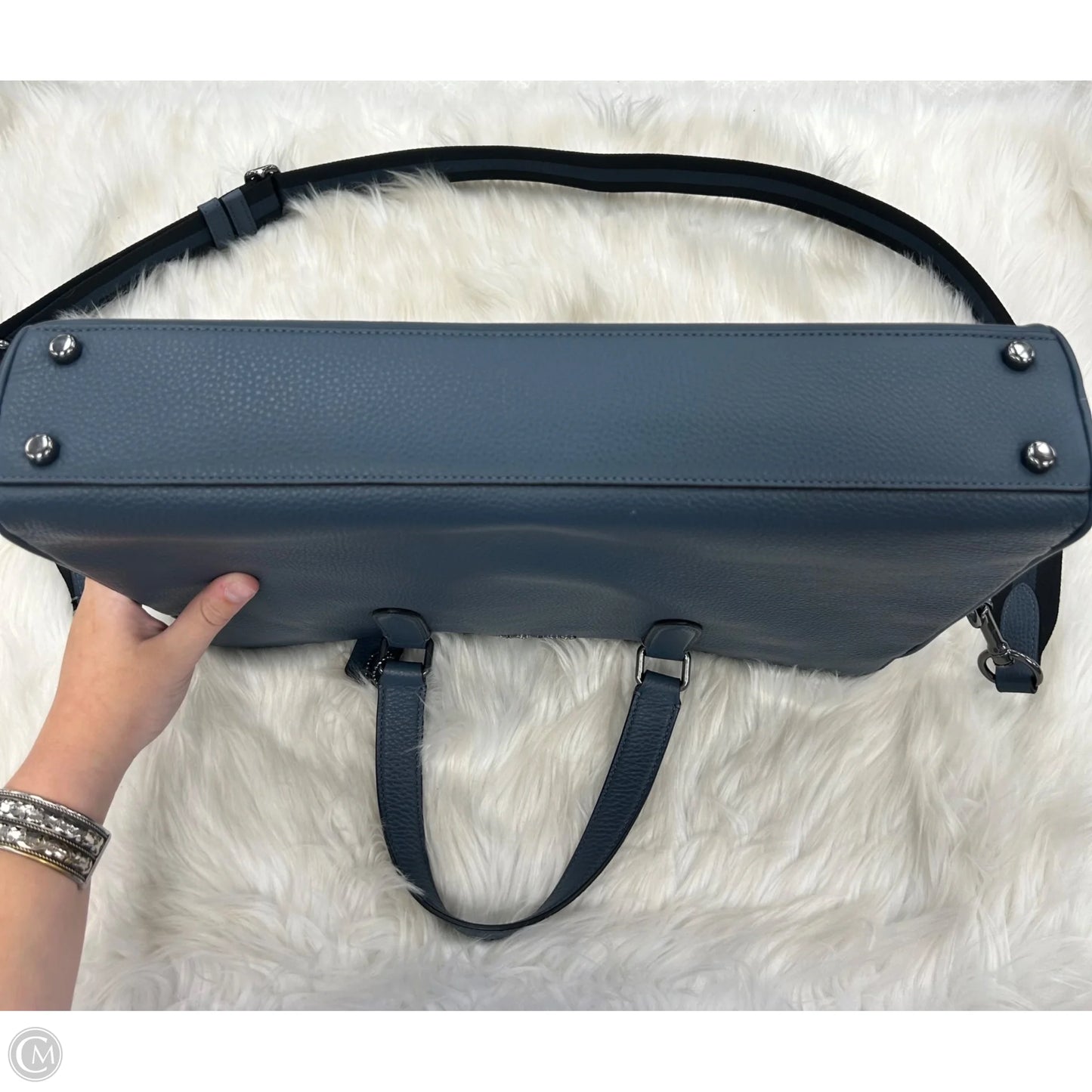 Laptop Bag Designer By Coach, Size: Large