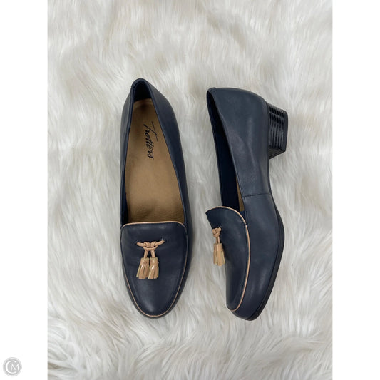Shoes Flats By Clothes Mentor In Blue, Size: 7.5