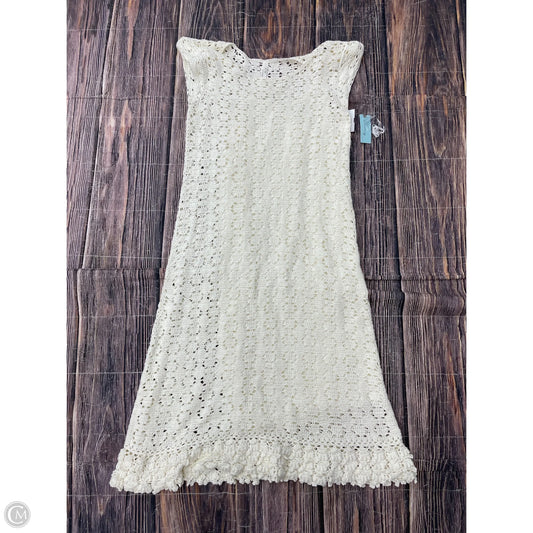 Dress Casual Maxi By Anthropologie In White, Size: 1x