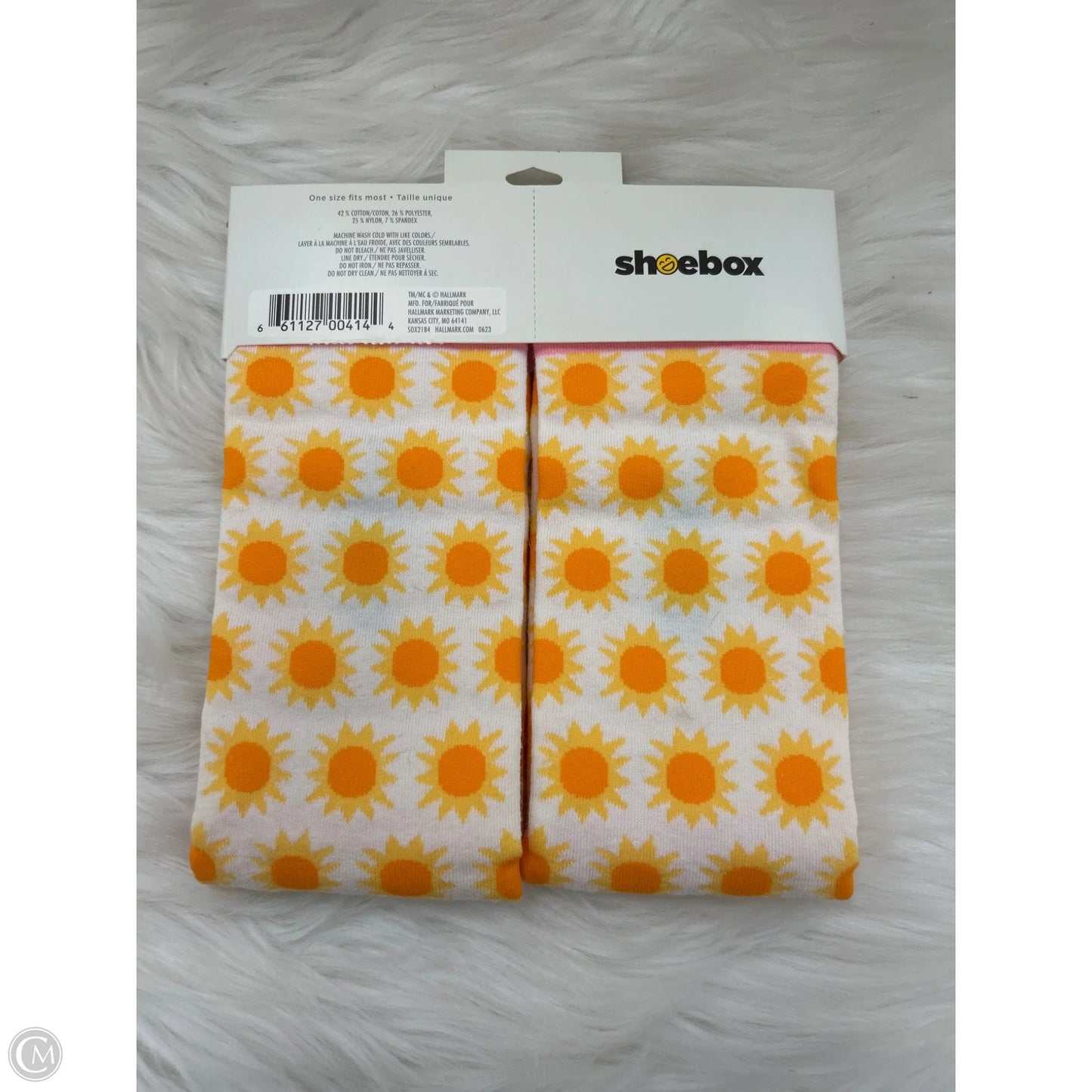 Socks By Clothes Mentor In Orange, Size: Osfm