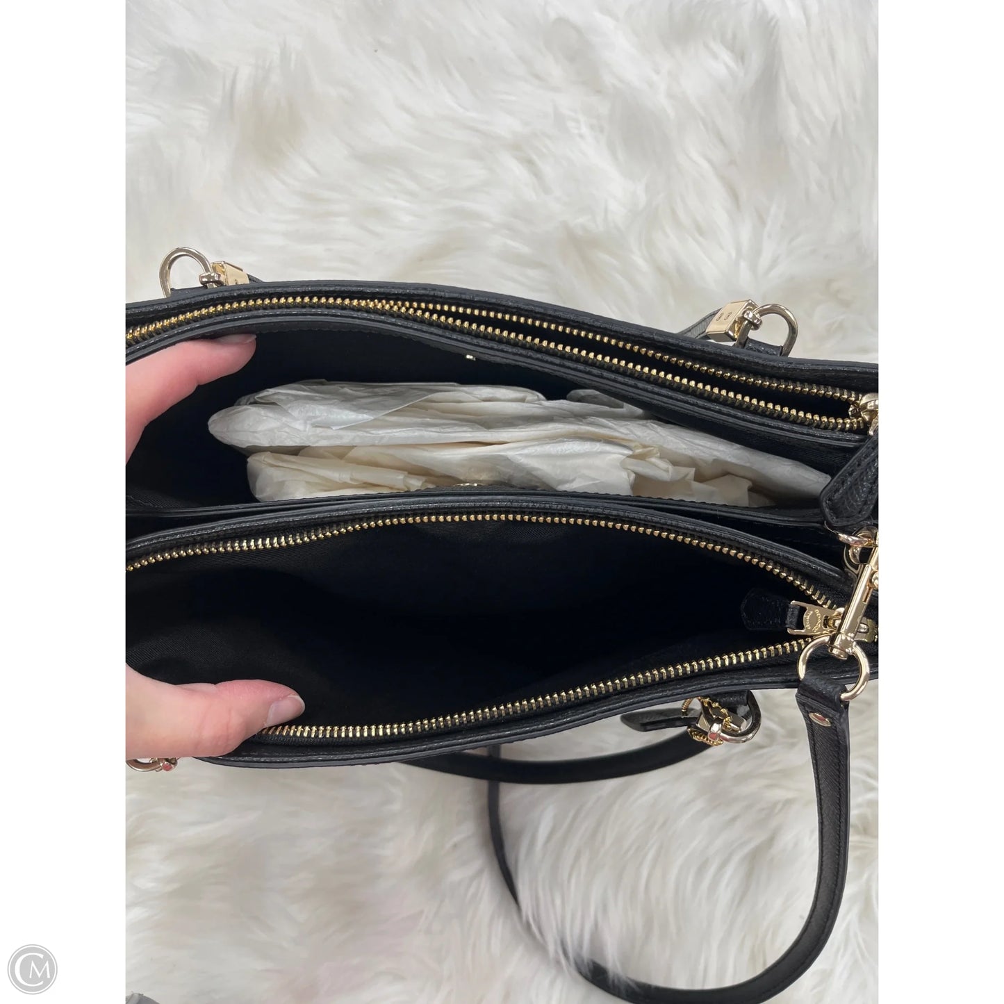 Tote Designer By Coach, Size: Large