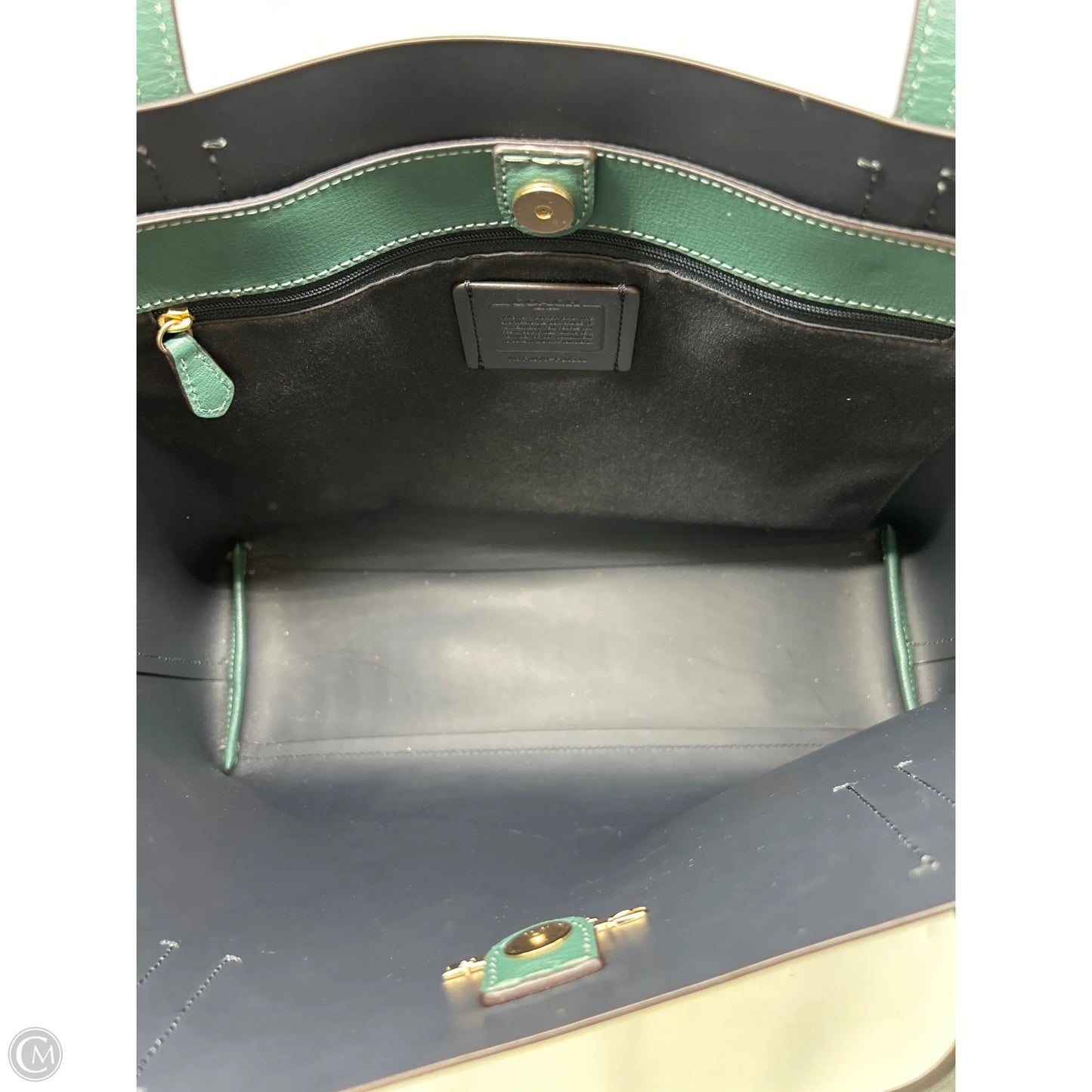 Tote Designer By Coach, Size: Large