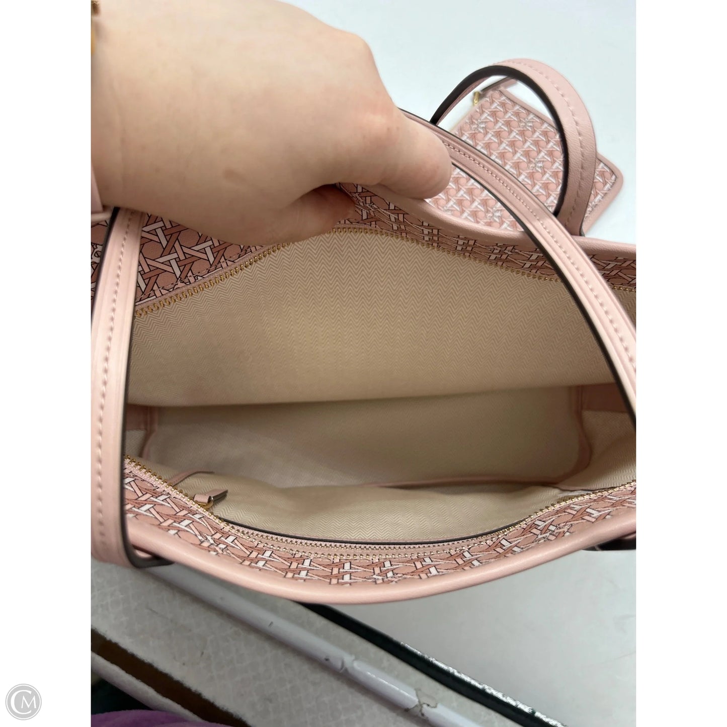 Tote Designer By Tory Burch, Size: Large