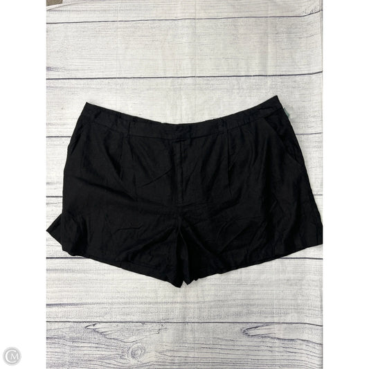 Shorts By Terra & Sky In Black, Size: 4x
