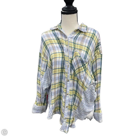 Top Long Sleeve By Free People In Blue, Size: Xs