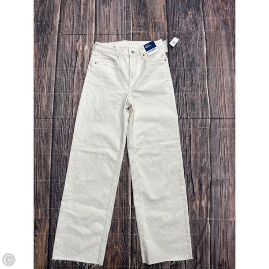 Pants Wide Leg By Old Navy In Cream, Size: 4