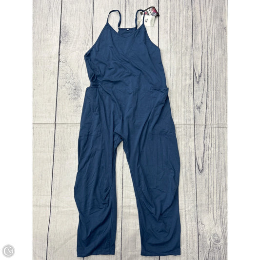 Jumpsuit By Clothes Mentor In Blue, Size: Xl