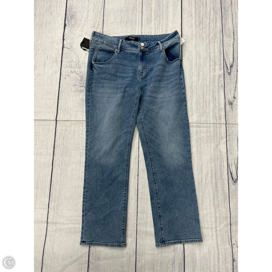 Jeans Boot Cut By Hudson In Blue Denim, Size: 12